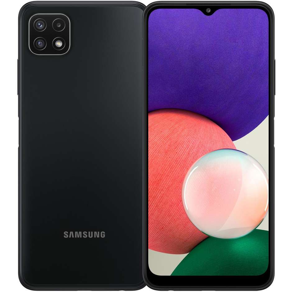 Samsung Galaxy A22 5G Smartphone 6.6" FHD+ Ram 4 GB Memoria 64 GB Android colore Gray