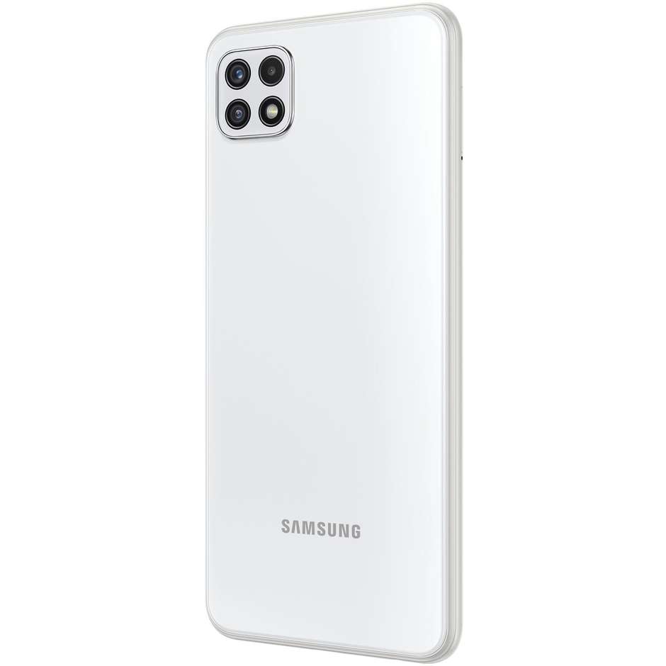 Samsung Galaxy A22 Smartphone TIM 6.6" FHD+ Ram 4 GB Memoria 64 GB Android colore bianco