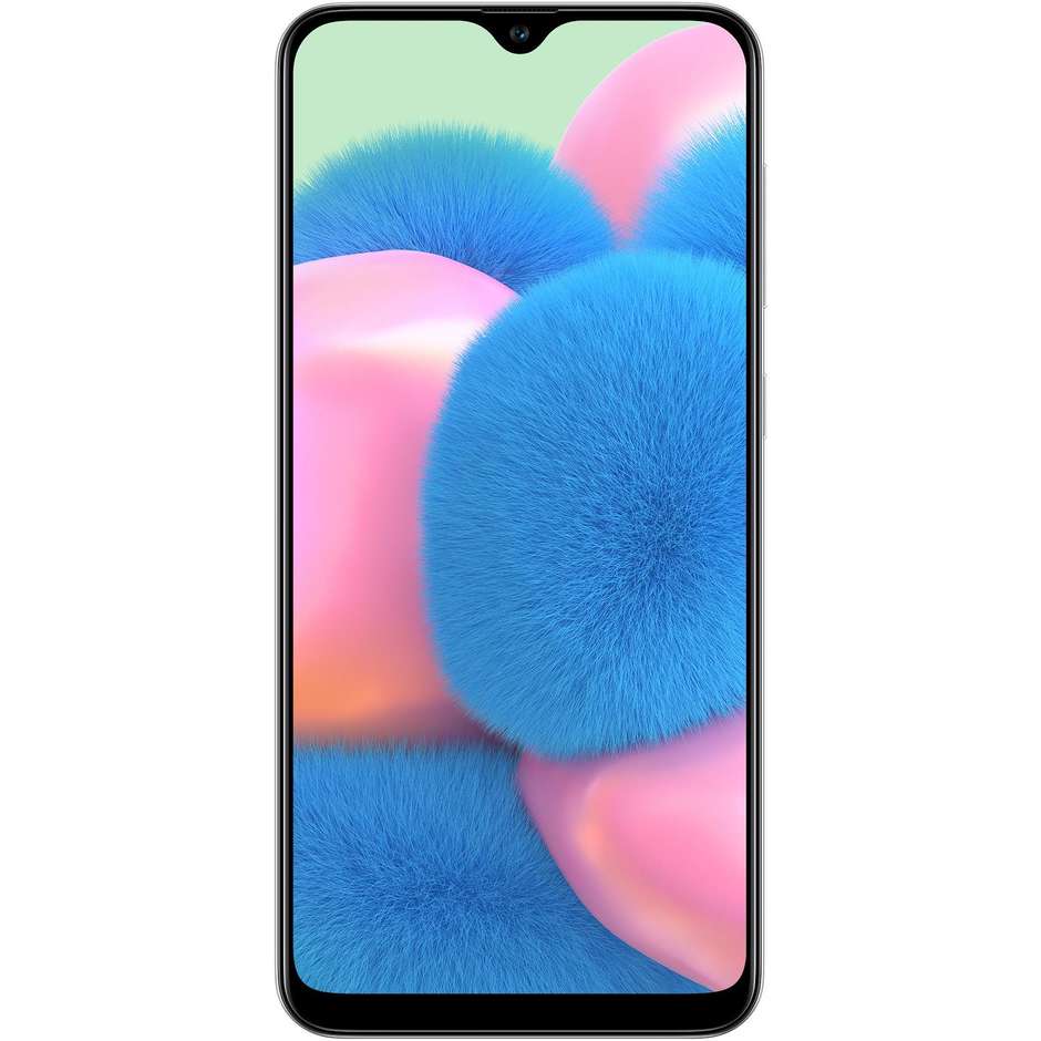 Samsung Galaxy A30s Smartphone 5,8"Ram 4 GB Memoria 128 GB Android colore Bianco