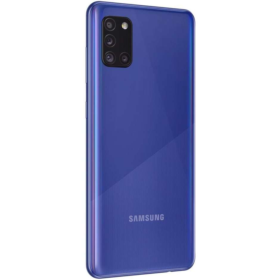 Samsung Galaxy A31 Smartphone 6.4" Ram 4 Gb Memoria 128 Gb Android colore blu