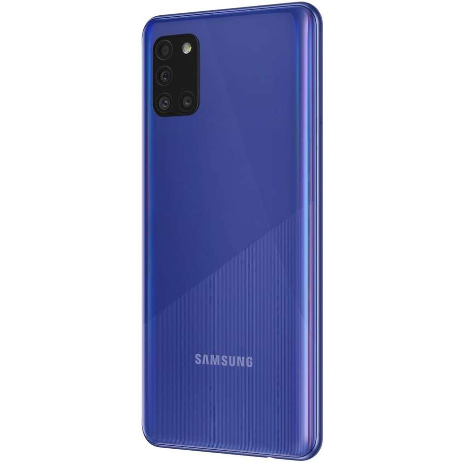Samsung Galaxy A31 Smartphone 6.4" Ram 4 Gb Memoria 128 Gb Android colore blu