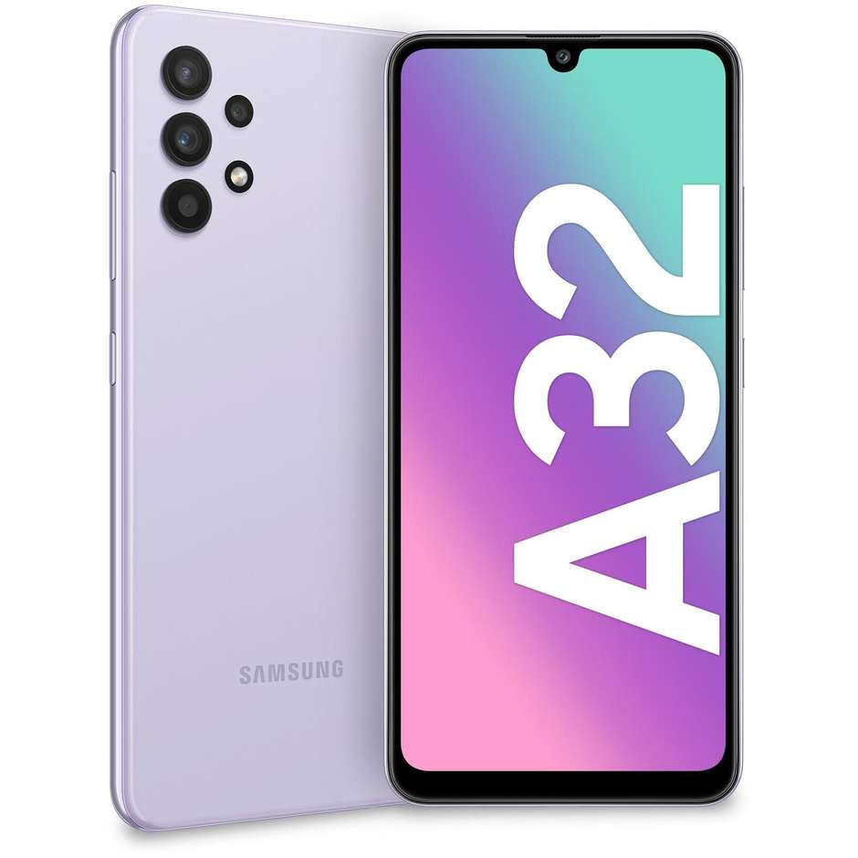 Samsung Galaxy A32 Smartphone 6,5'' HD+ Ram 4 GB Memoria 128 GB Android colore Awesome Violet