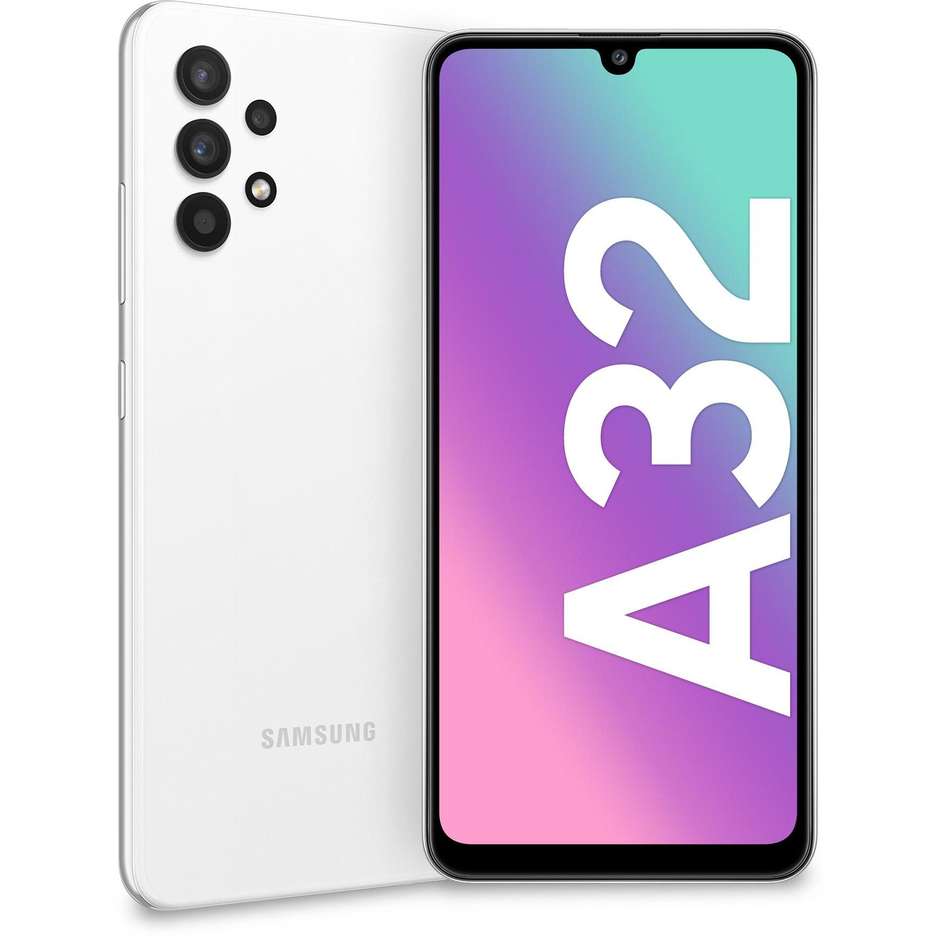 Samsung Galaxy A32 Smartphone 6,5'' HD+ Ram 4 Gb Memoria 128 Gb Android colore Awesome White