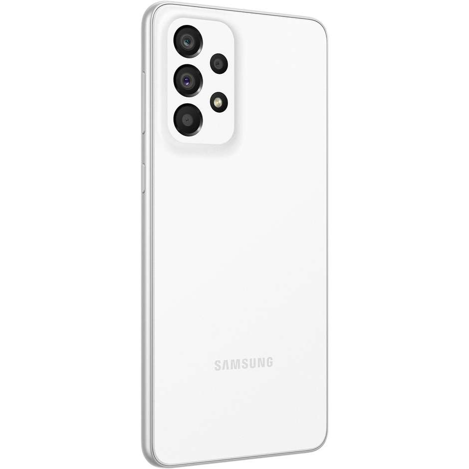 Samsung Galaxy A33 5G Smartphone 6.4” FHD+ Ram 6 GB Memoria 128 Gb Android 12 Colore Awesome White