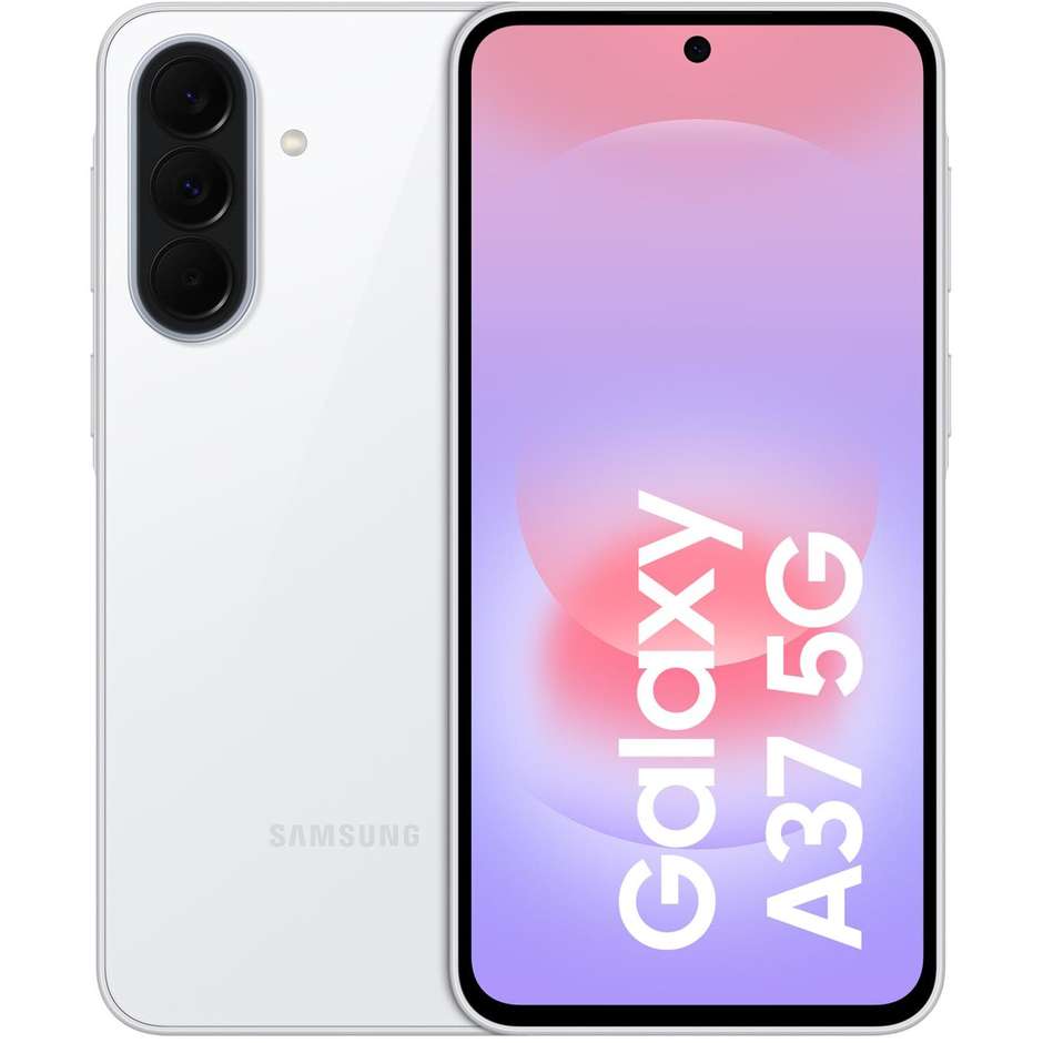 Samsung Galaxy A37 5G 17 cm (6.7") Doppia SIM Android 16.0 USB tipo-C 6 GB 128 GB 5000 mAh Bianco
