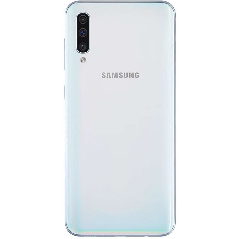 Samsung Galaxy A50 Smartphone 6,4" memoria 128 GB Ram 4 GB colore Bianco