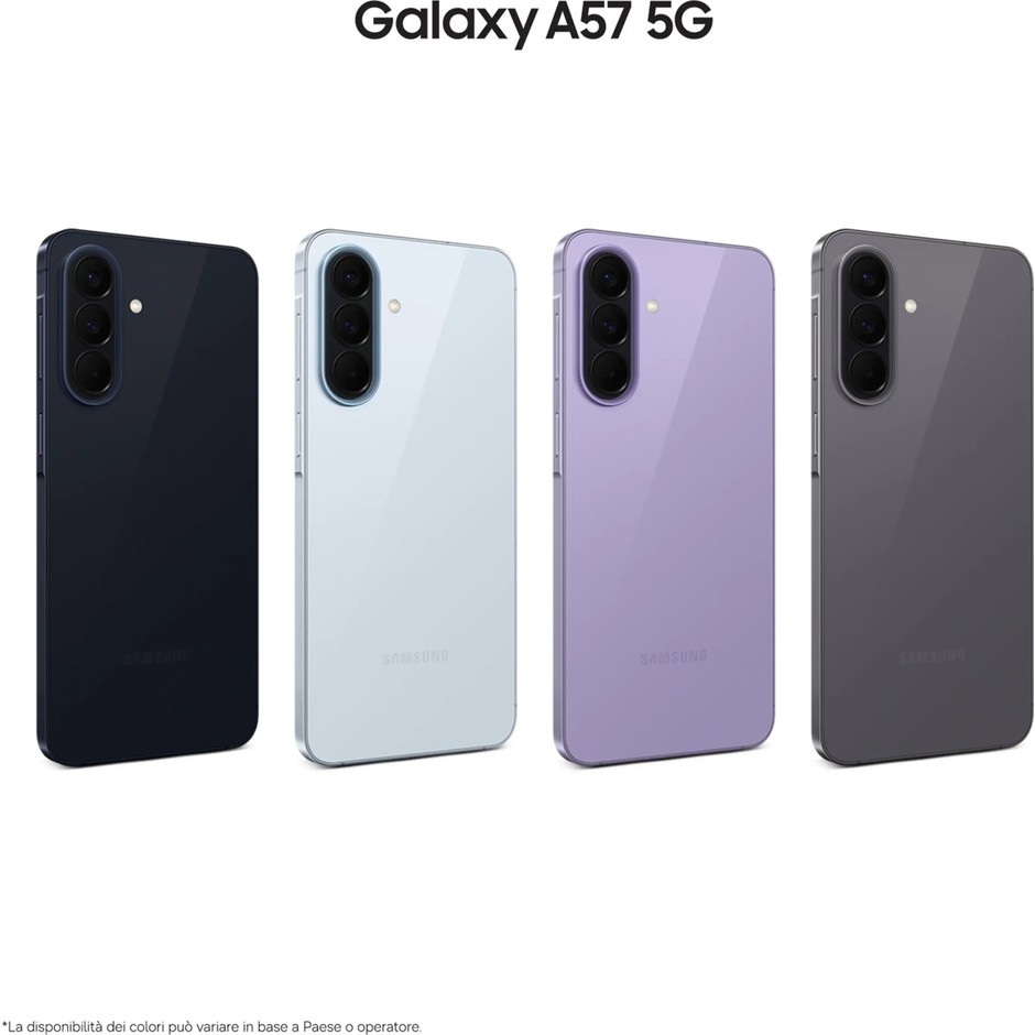 Samsung Galaxy A57 5G Smartphone 8 GB/256 GB Super AMOLED Plus 6,7 pollici
