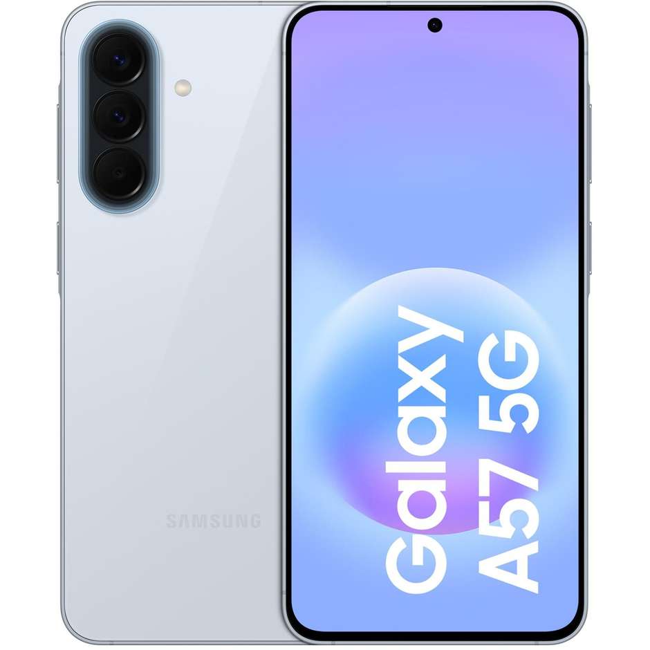 Samsung Galaxy A57 Smartphone 5G 6,7" Super AMOLED+ 128GB 50MP Colore Blu