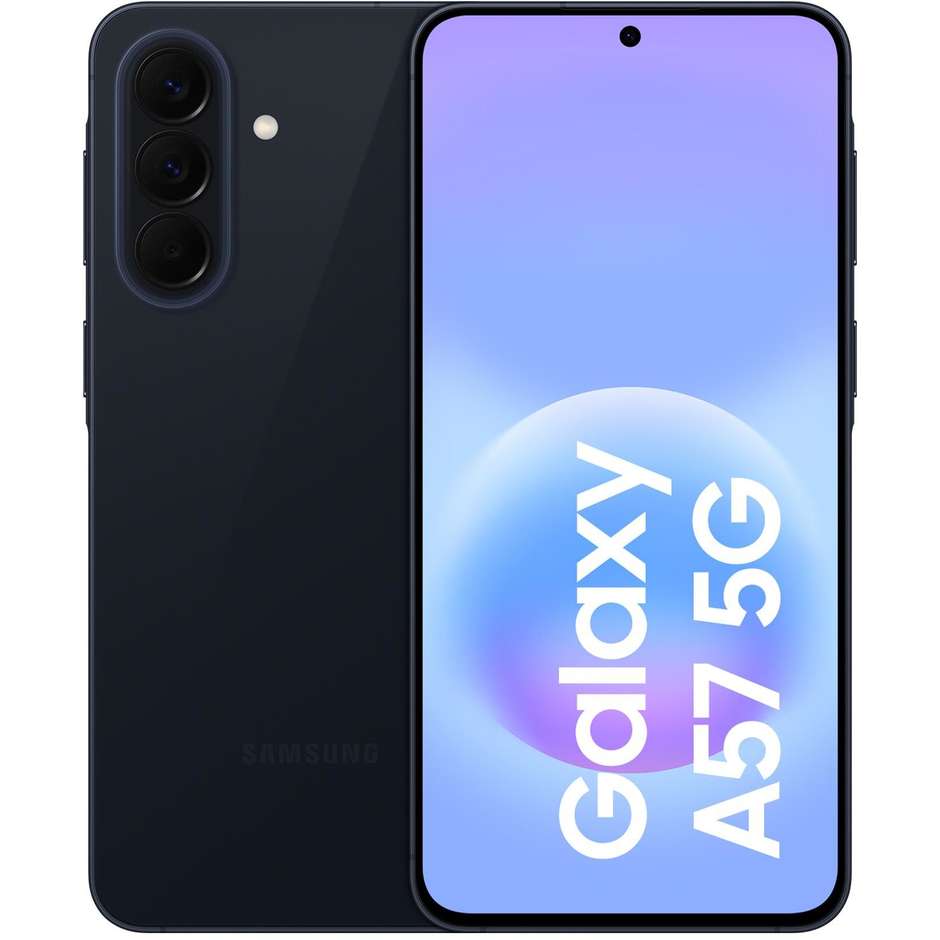 Samsung Galaxy A57 Smartphone 5G 6,7" Super AMOLED+ 256GB 50MP Colore Navy