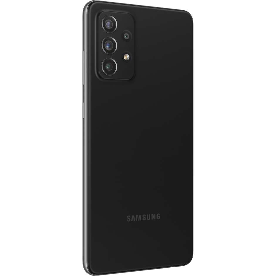 Samsung Galaxy A72 Smartphone 6.7" Ram 6 GB Memoria 128 GB Android 11 colore Awesome Black