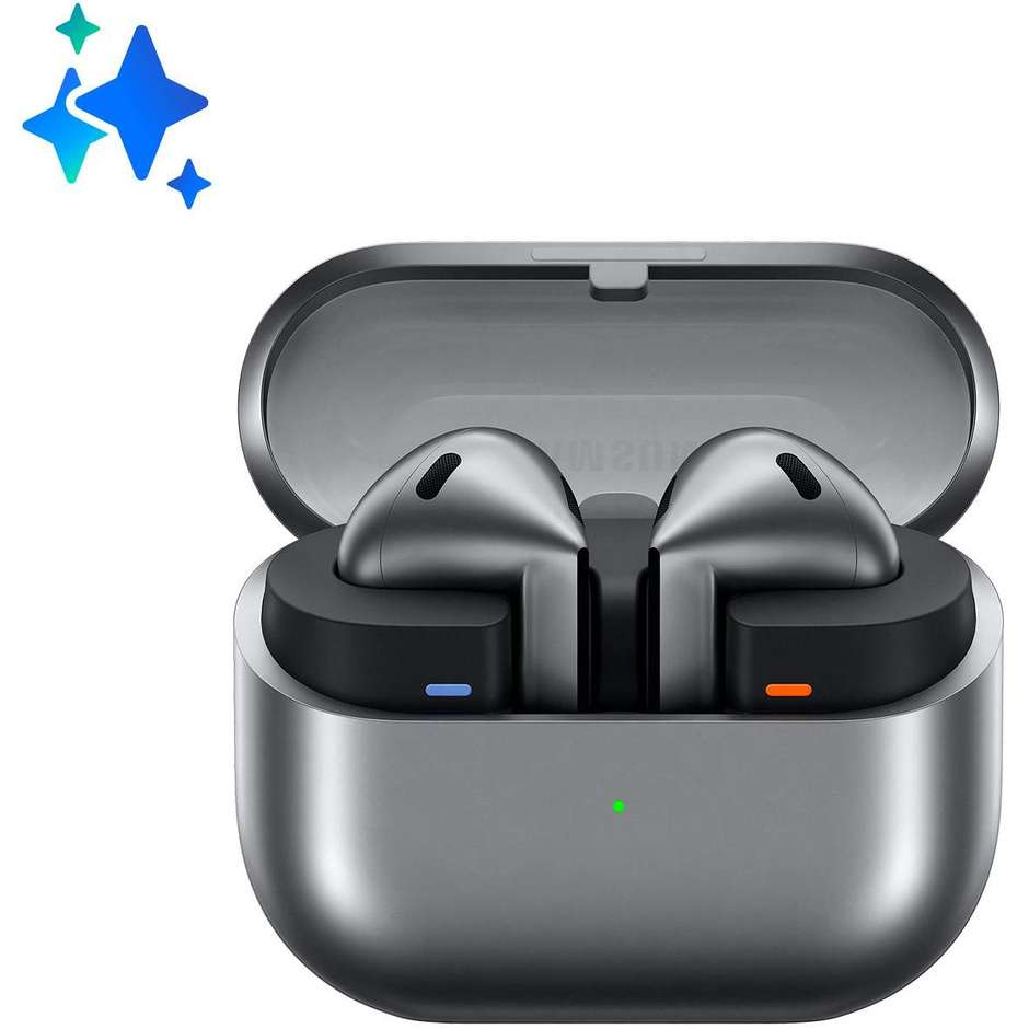 Samsung Galaxy Buds 3 Auricolari Bluetooth Wireless Colore Silver