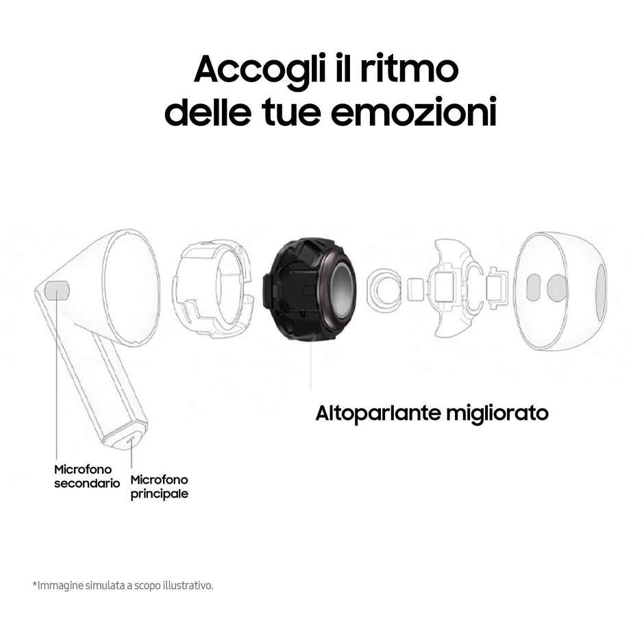 Samsung Galaxy Buds 3 Auricolari Wireless Bluetooth Colore Bianco