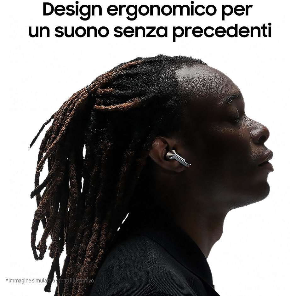 Samsung Galaxy Buds 3 Pro Auricolari True Wireless con ANC e Blade Lights Nero