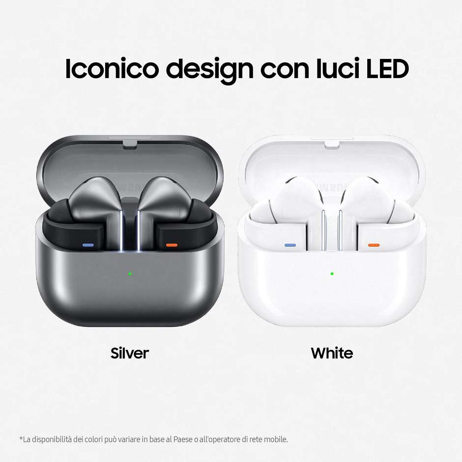 Samsung Galaxy Buds 3 Pro Auricolari True Wireless con ANC e Blade Lights Nero