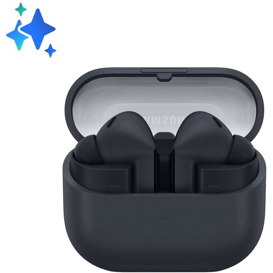 Samsung Galaxy Buds FE Auricolari True Wireless con Cancellazione Attiva del Rumore ANC Nero (Black)