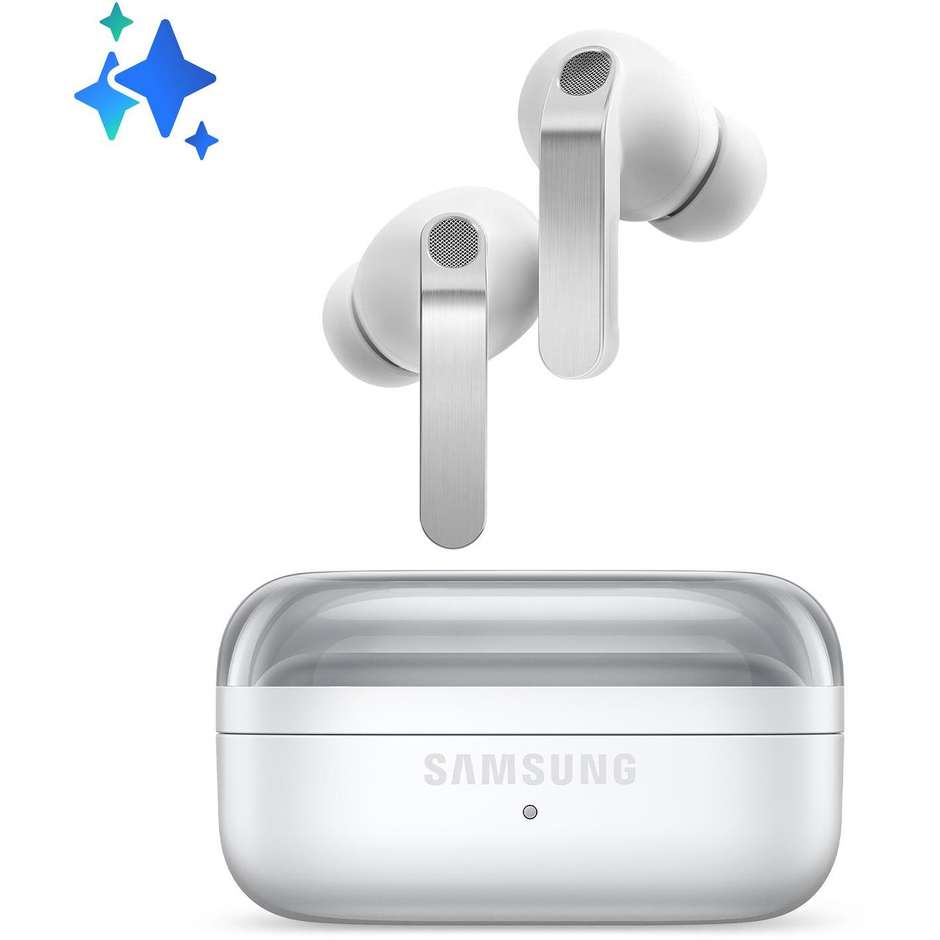 Samsung Galaxy Buds4 Pro Auricolari TWS ANC IP57 Bianchi
