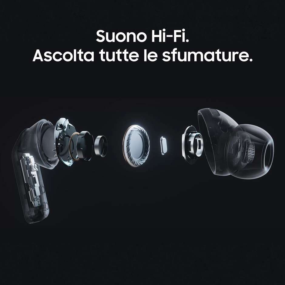 Samsung Galaxy Buds4 Pro Auricolari TWS ANC IP57 Bianchi
