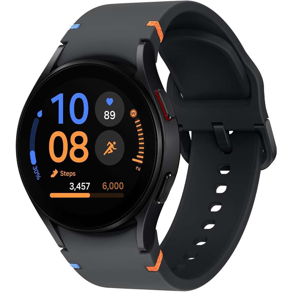 Samsung Galaxy FE Smartwatch 40mm GPS Wi-Fi Colore Nero con cinturino Nero