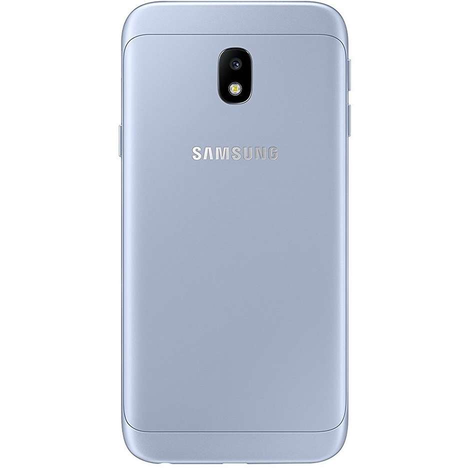 Samsung Galaxy J3 2017 Smartphone Dual sim Rete 4G LTE Ram 2GB Memoria 16GB colore Argento