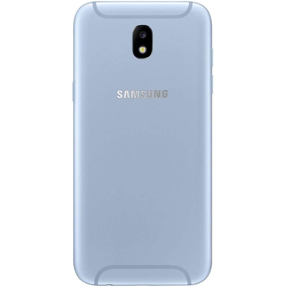 Samsung Galaxy J5 2017 Smartphone Dual sim Fotocamera 13 MegaPixel Display 5.2" HD colore Argento