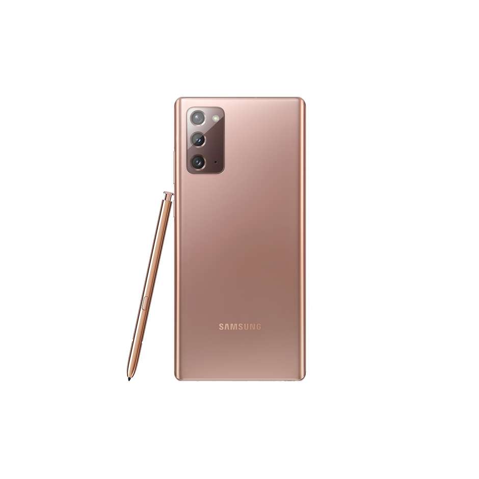 Samsung GALAXY NOTE 20 LTE Smartphone 6,7'' FHD Ram 8 Gb Memoria 256 Gb Android 10 colore Bronze