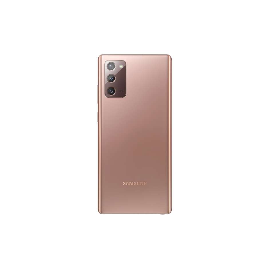 Samsung GALAXY NOTE 20 LTE Smartphone 6,7'' FHD Ram 8 Gb Memoria 256 Gb Android 10 colore Bronze