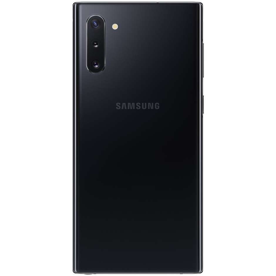Samsung Galaxy Note10 Smartphone 6,3" memoria 256 GB Ram 8 GB Tripla fotocamera colore Nero
