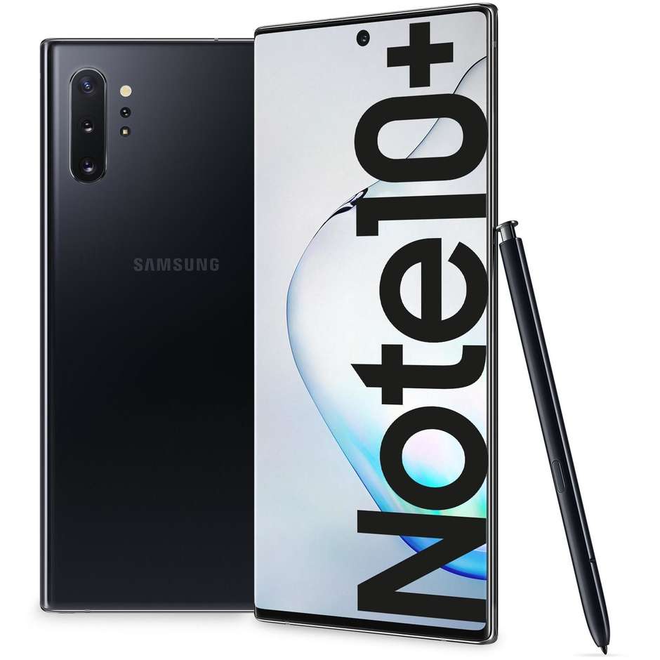 Samsung Galaxy Note10+ Smartphone 6,8" memoria 256 GB Ram 12 GB Tripla fotocamera colore Nero