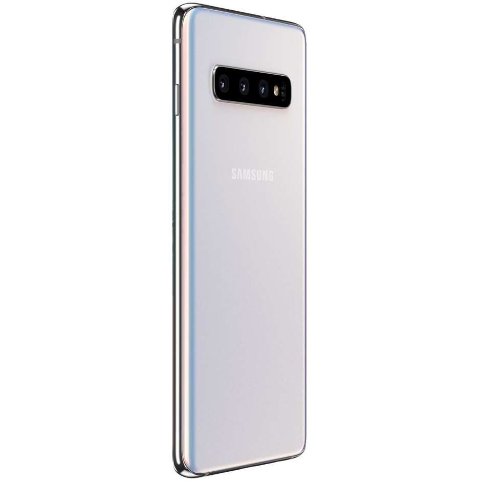 Samsung Galaxy S10 Smartphone Dual Sim 6,1" 128 GB Ram 8 GB colore Bianco