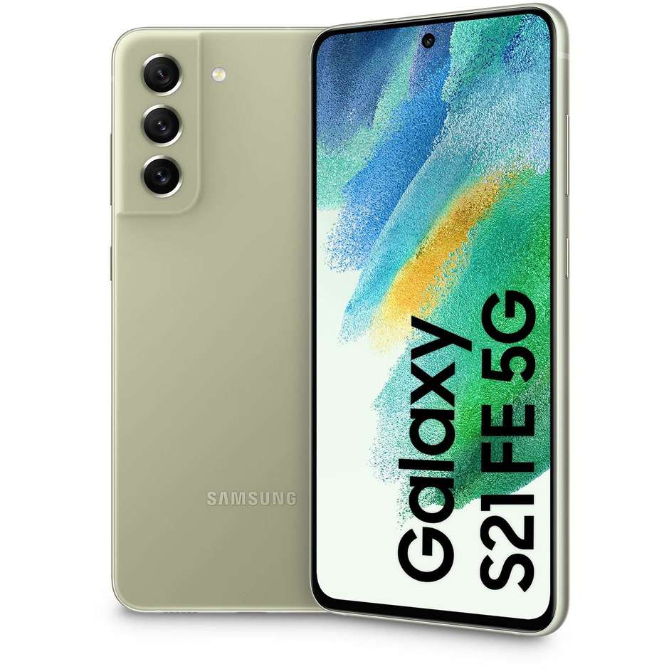 Samsung Galaxy S21 FE 5G Smartphone 6.4" Ram 6 Gb Memoria 128 Gb Android colore Green