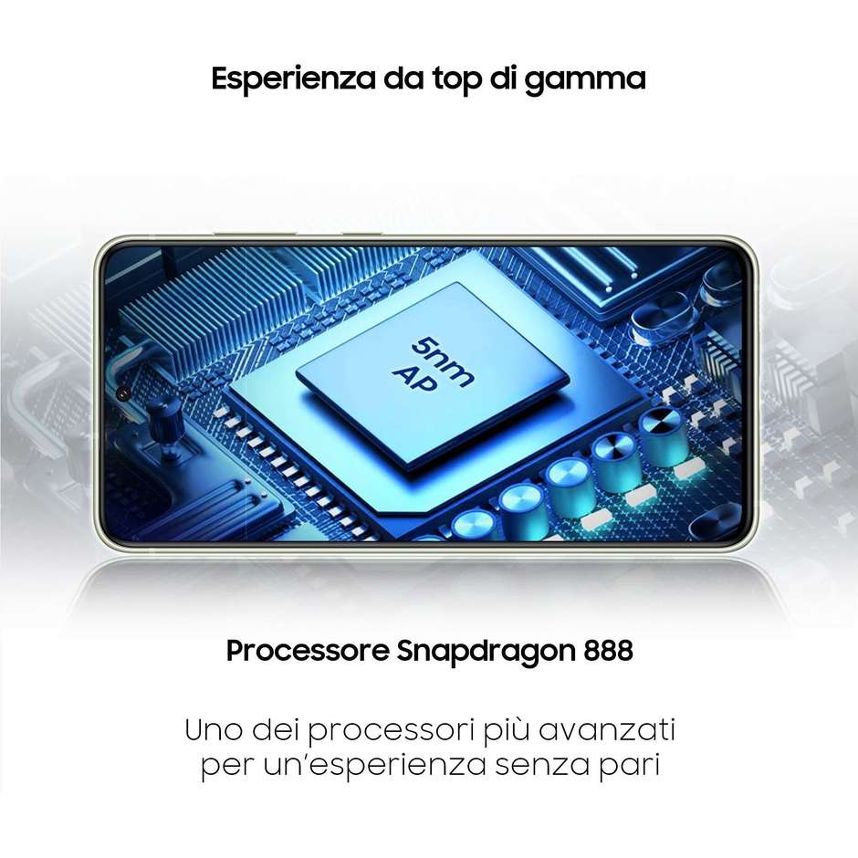 Samsung Galaxy S21 FE 5G Smartphone 6.4" Ram 6 Gb Memoria 128 Gb Android colore Green