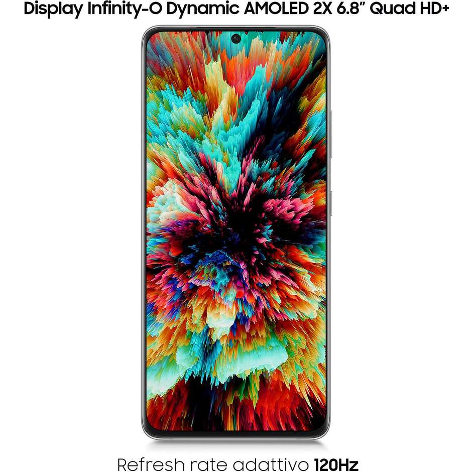 Samsung Galaxy S21 Ultra 5G Smartphone 6.8" Ram 16 GB Memoria 512 GB Android 11 colore Phantom Silver