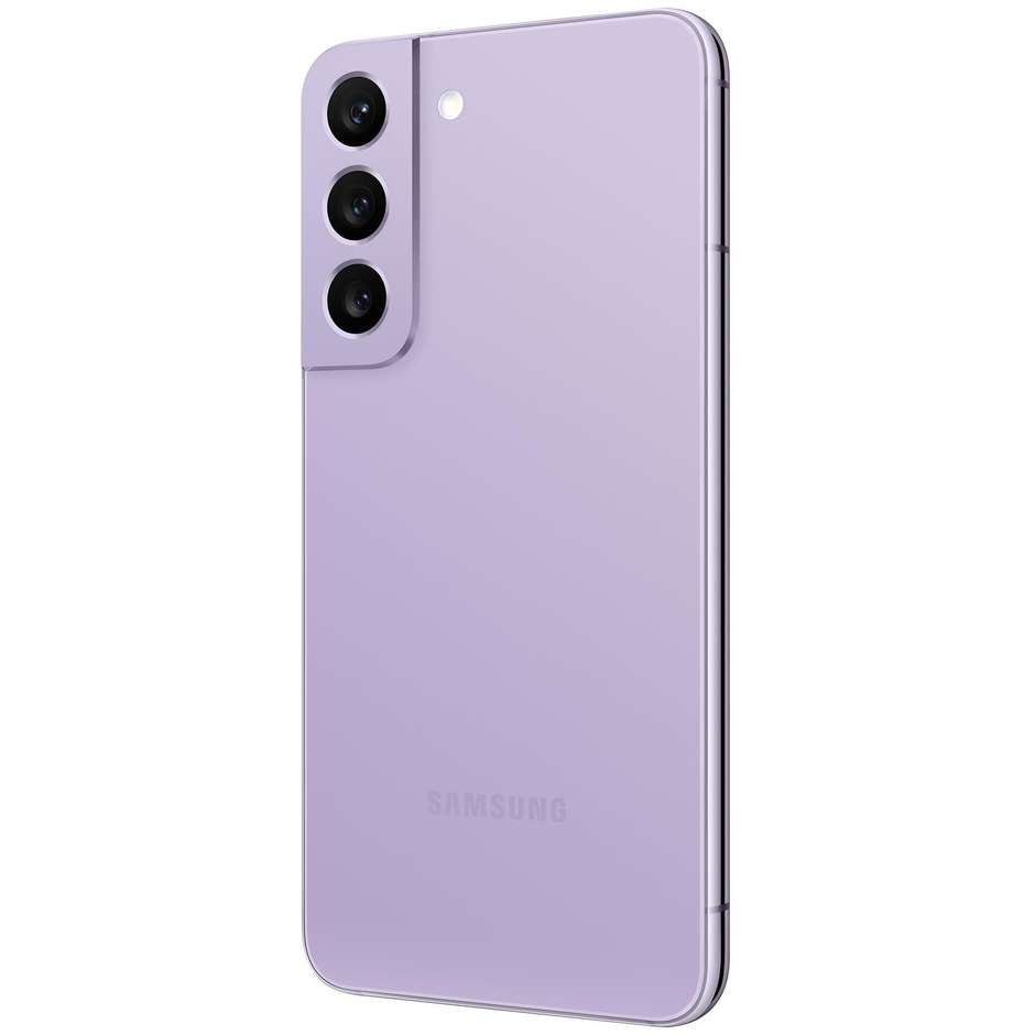 Samsung Galaxy S22 5G Smartphone 6,1" Full HD+ Ram 8 Gb Memoria 128 Gb Android Colore Bora Purple
