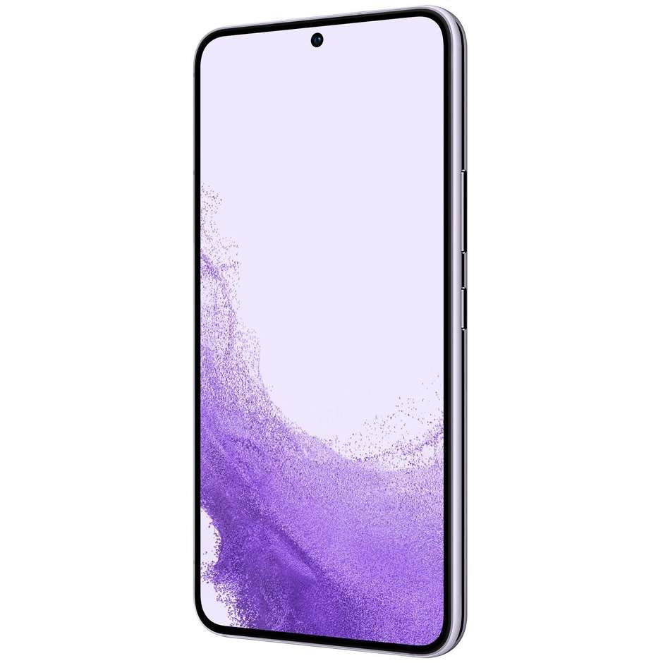 Samsung Galaxy S22 5G Smartphone 6,1" Full HD+ Ram 8 Gb Memoria 128 Gb Android Colore Bora Purple