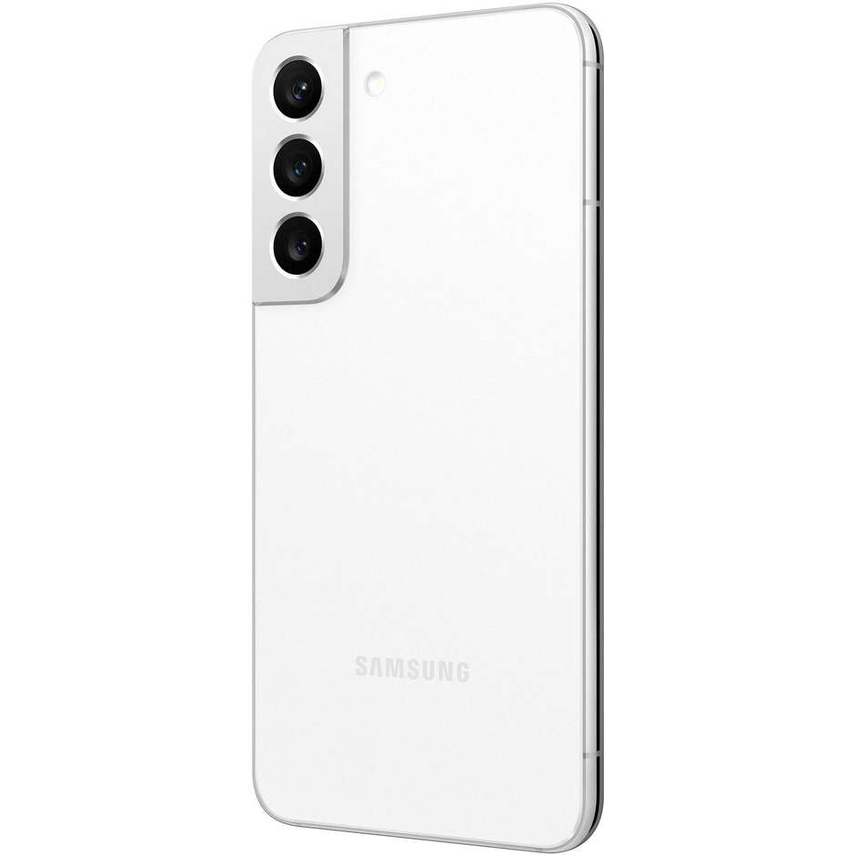 Samsung Galaxy S22 5G Smartphone 6,1" Full HD+ Ram 8 Gb Memoria 128 Gb Android Colore Phantom White