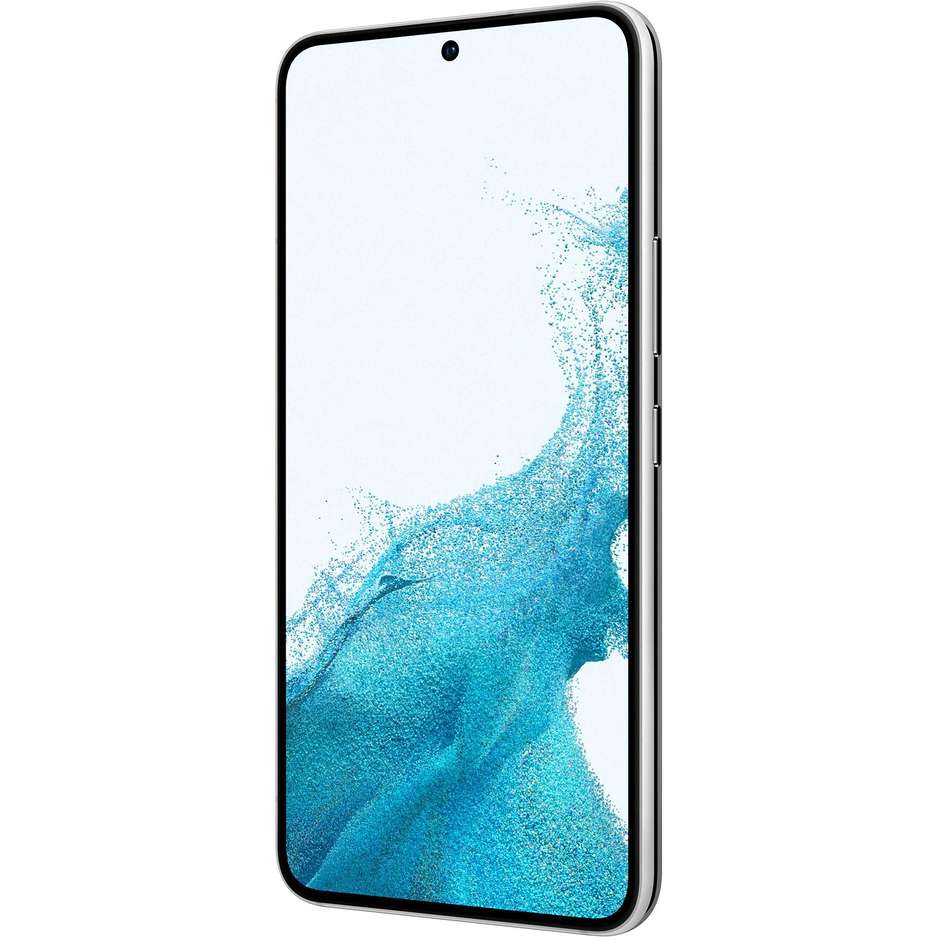 Samsung Galaxy S22 5G Smartphone 6,1" Full HD+ Ram 8 Gb Memoria 128 Gb Android Colore Phantom White