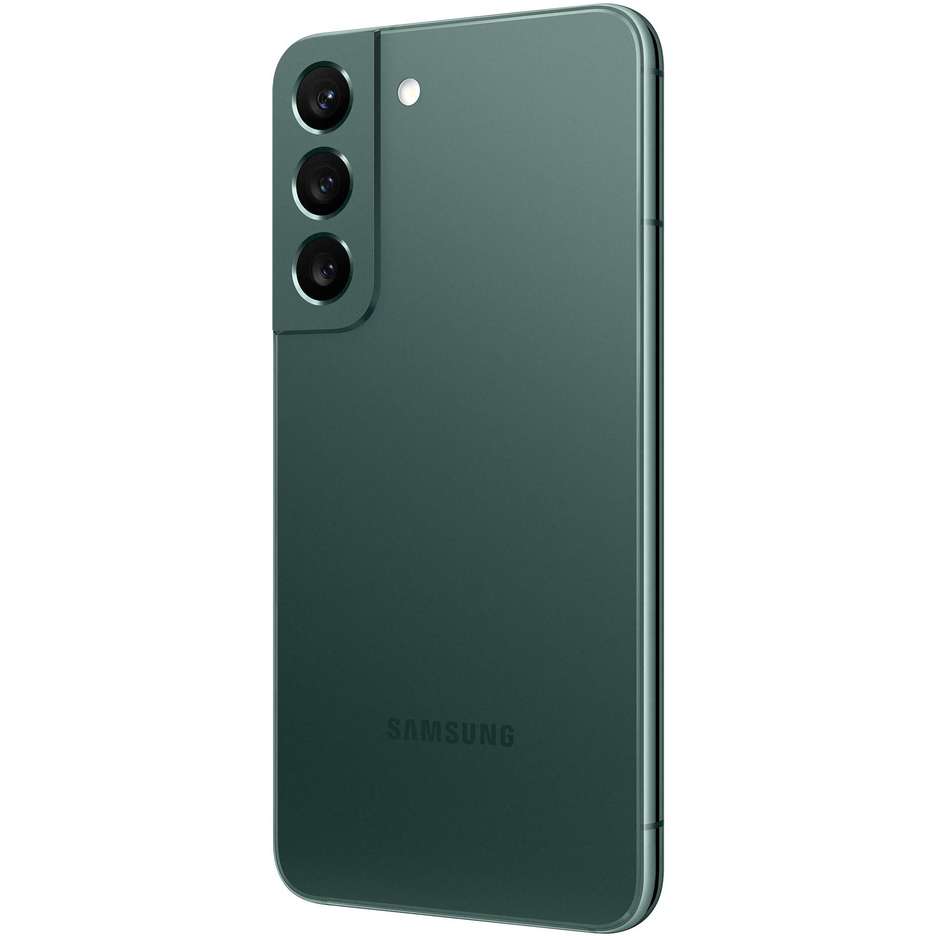 Samsung Galaxy S22 5G Smartphone 6,1" Full HD+ Ram 8 Gb Memoria 256 Gb Android Colore Green