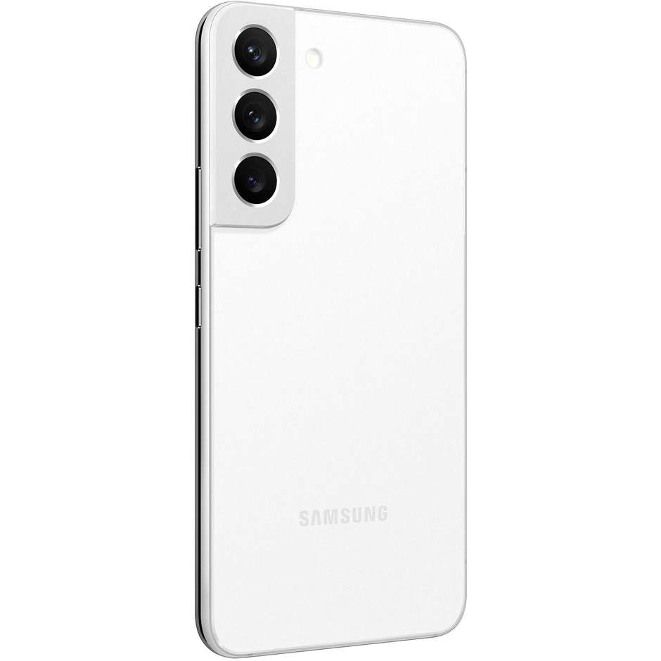 Samsung Galaxy S22 5G Smartphone 6,1" Full HD+ Ram 8 Gb Memoria 256 Gb Android Colore Phantom White
