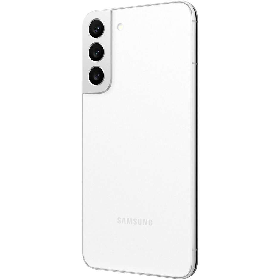 Samsung Galaxy S22+ 5G Smartphone 6,6" Dynamic Amoled 2X Ram 8 Gb Memoria 128 Gb Android Colore Phantom White