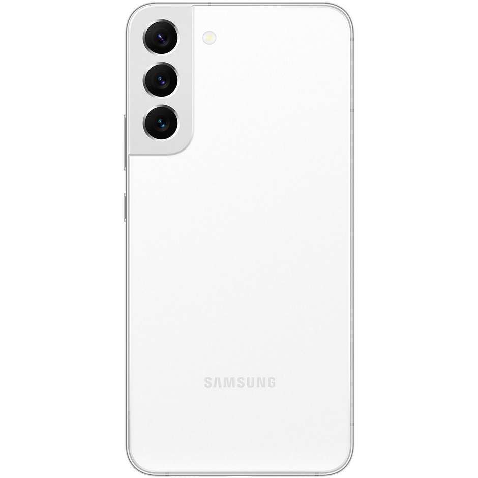 Samsung Galaxy S22+ 5G Smartphone 6,6" Dynamic Amoled 2X Ram 8 Gb Memoria 256 Gb Android Colore Phantom White