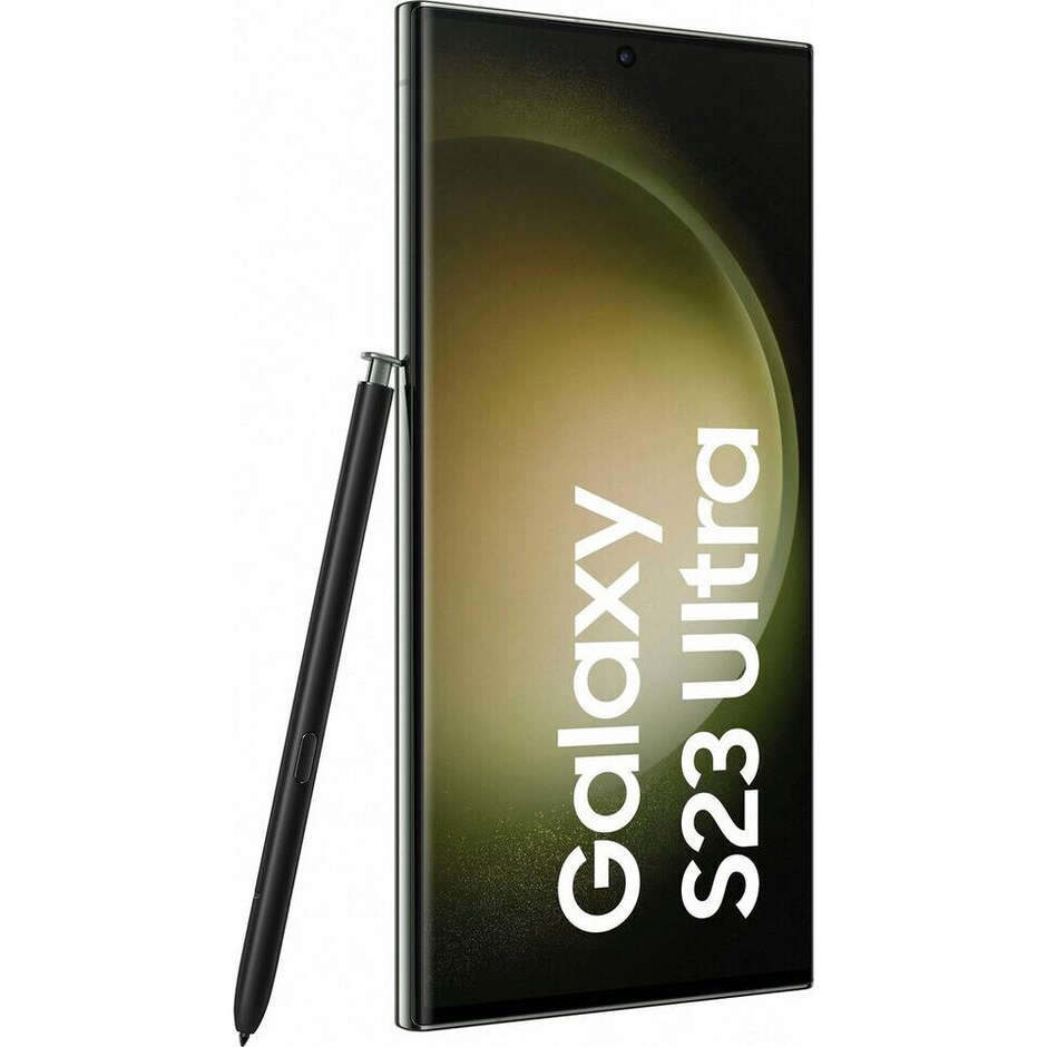 Samsung Galaxy S23 Ultra 5G Smartphone 6,88" QHD Ram 8 Gb Memoria 256 Gb Android Colore Green