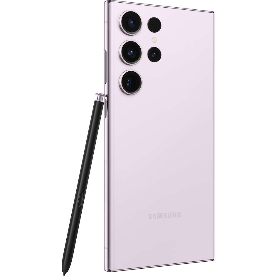 Samsung Galaxy S23 Ultra 5G Smartphone 6,88" QHD Ram 8 Gb Memoria 256 Gb Android Colore Lavender