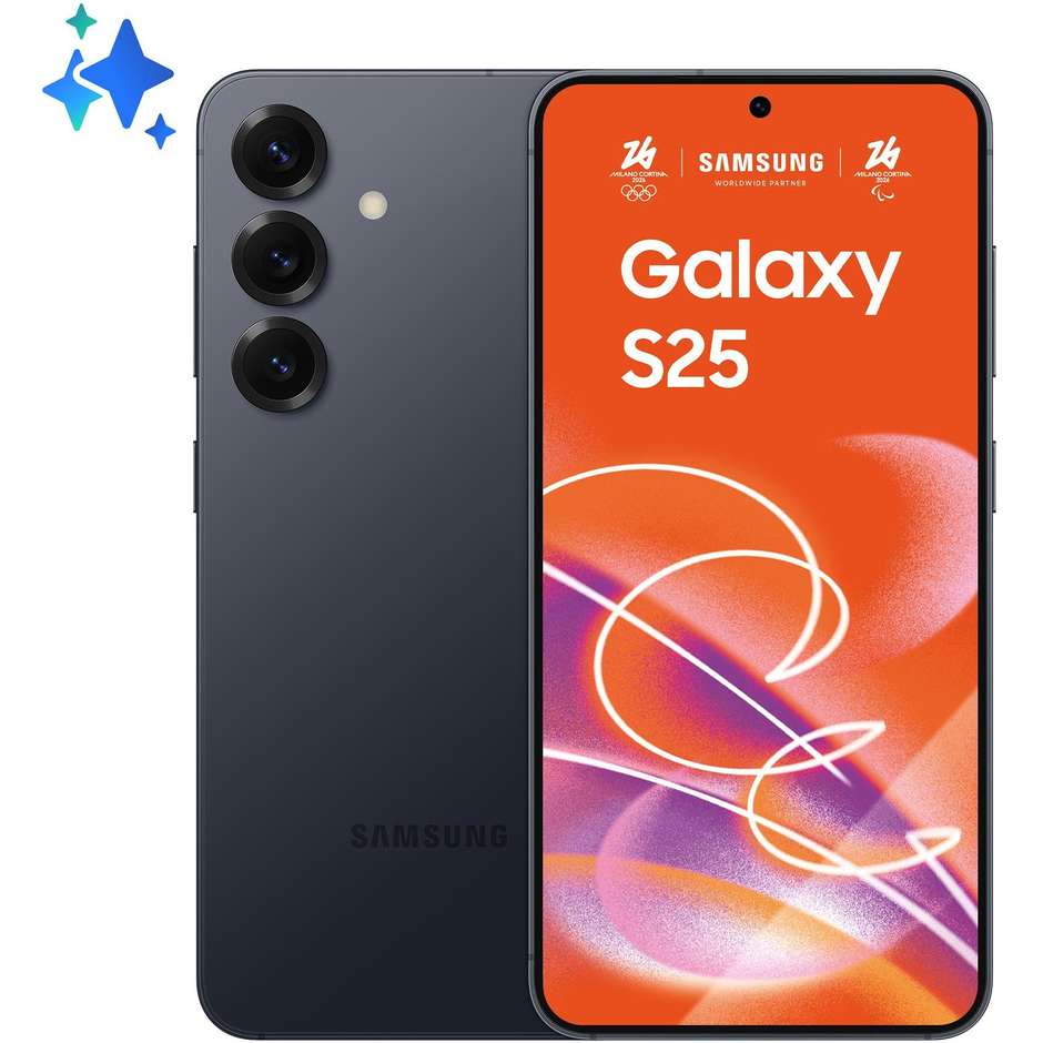Samsung Galaxy S25 5G 12GB 128GB 6,2" Dynamic AMOLED 2X Blueblack