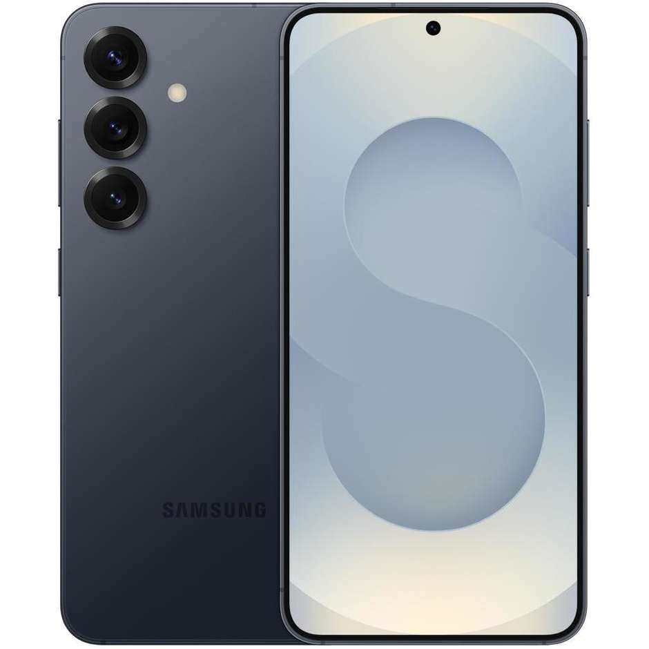 Samsung Galaxy S25 Smartphone 5G 6.2'' Ram 12 GB Memoria 256 GB Android 15 Colore Blue Black