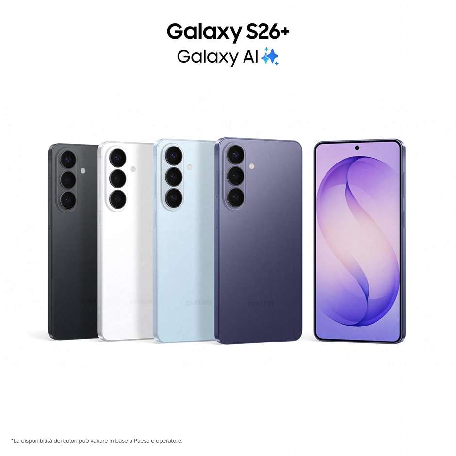 Samsung Galaxy S26+ 256GB 5G Display 6,7" 50MP Sky Blue