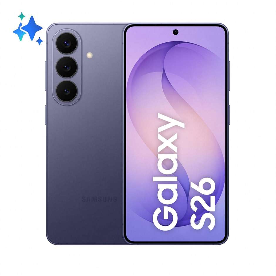 Samsung Galaxy S26 5G 12GB 256GB 6,3" Dynamic AMOLED 2X Cobalt Violet