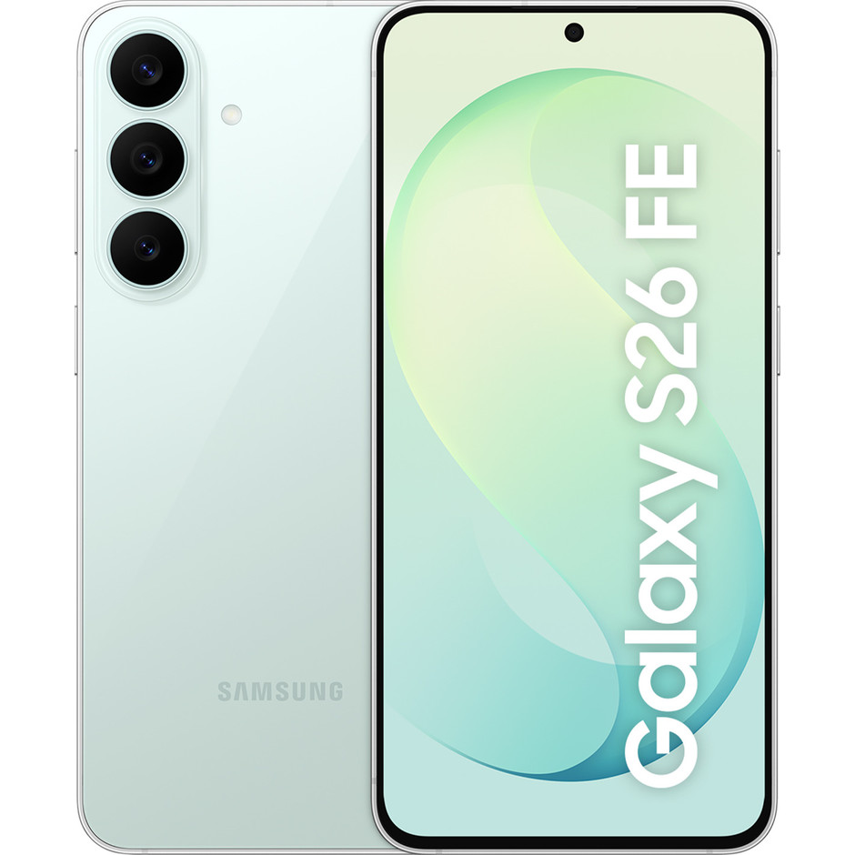 Samsung Galaxy S26 FE 5G 8 GB/256 GB Pistachio con display AMOLED da 6,7 pollici