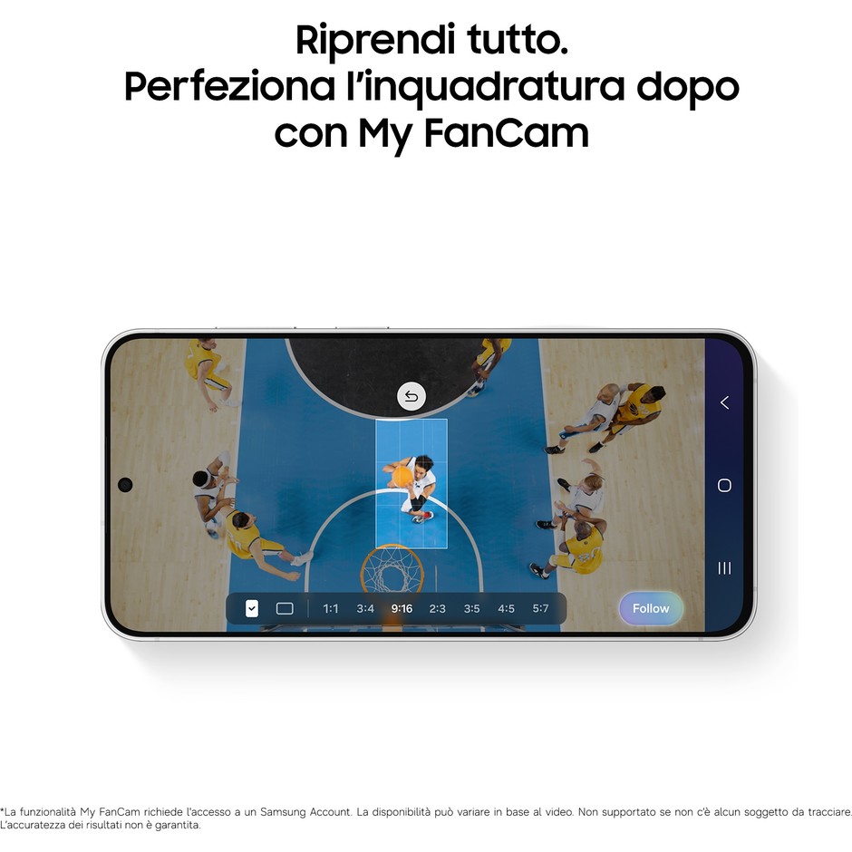 Samsung Galaxy S26 FE 5G 8 GB/256 GB Pistachio con display AMOLED da 6,7 pollici