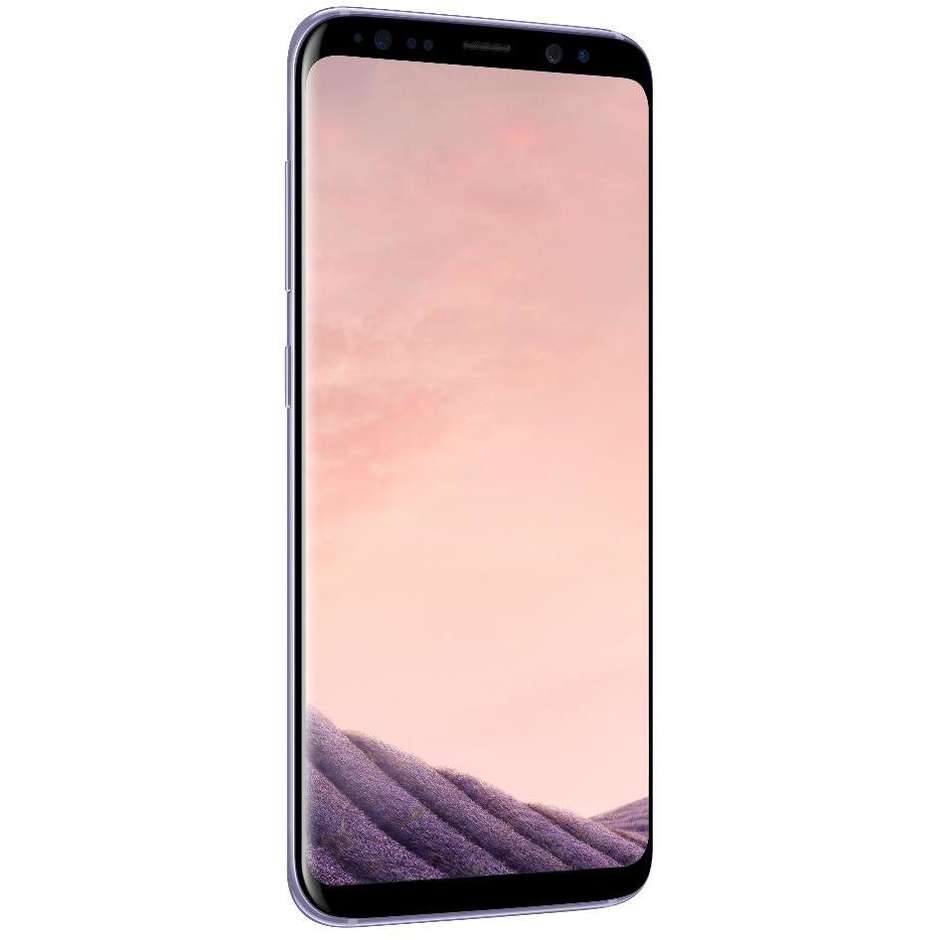 Samsung Galaxy S8 TIM Smartphone 5,8" memoria 64 GB Fotocamera 12 Mpx Android colore Orchid Grey