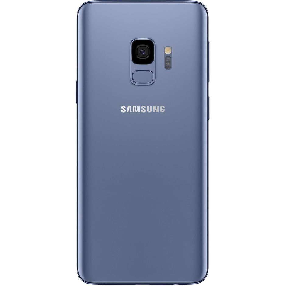 Samsung Galaxy S9 Smartphone gestore 5,8" memoria 64 GB Fotocamera 12MP Dual Sim colore blu